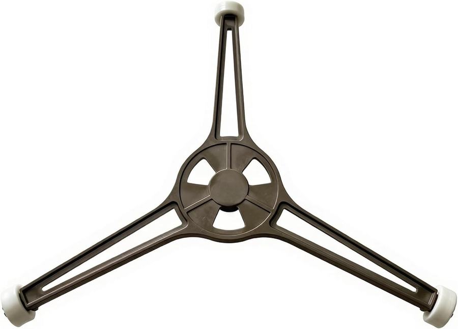 Triangle microwave turntable roller support, 9 cm radius, factory photo