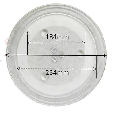 Dimension drawing of Y-Type Glass Turntable Ø 315 mm