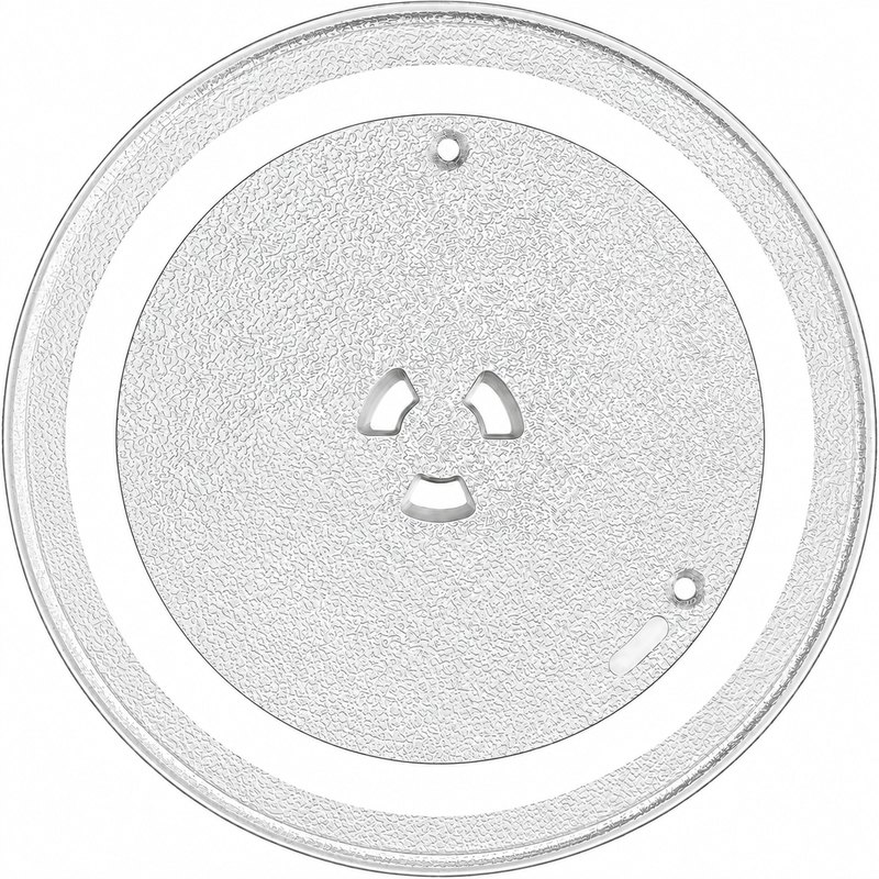 Y-type microwave glass turntable plate